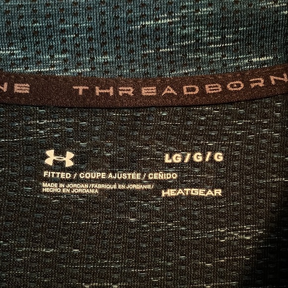 UA Threadborne Fitted Quarter Zip - Picture 2 of 4